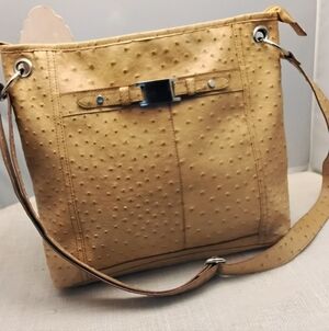 Bueno Tan Textured Shoulder Bag